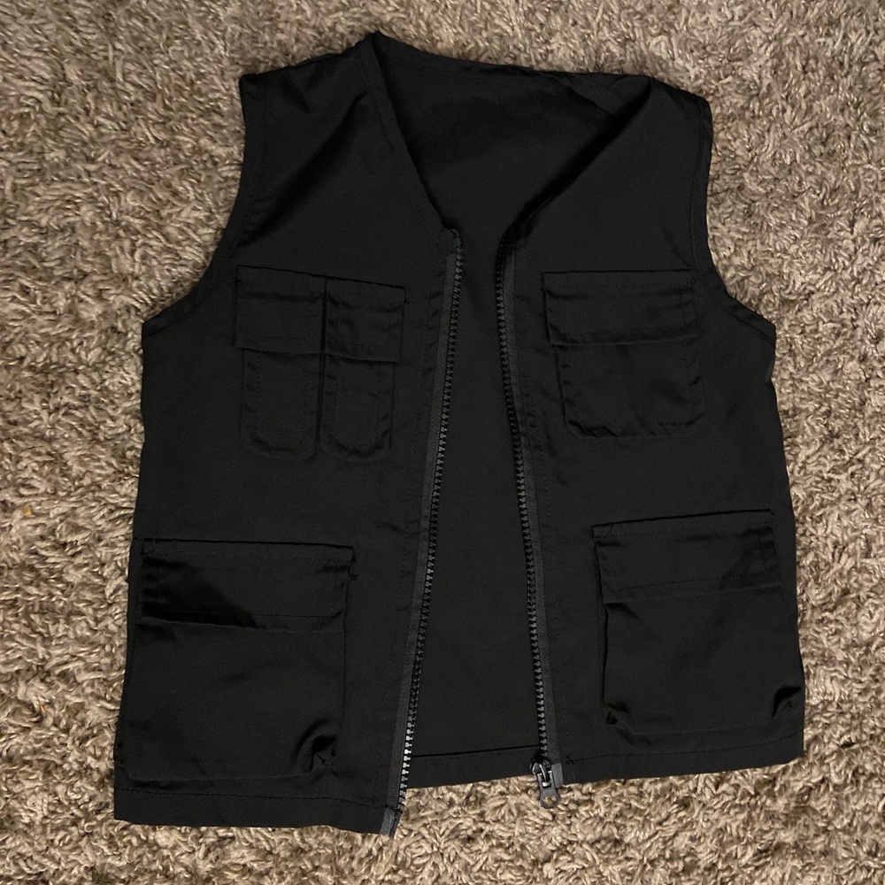 Black Utility Vest